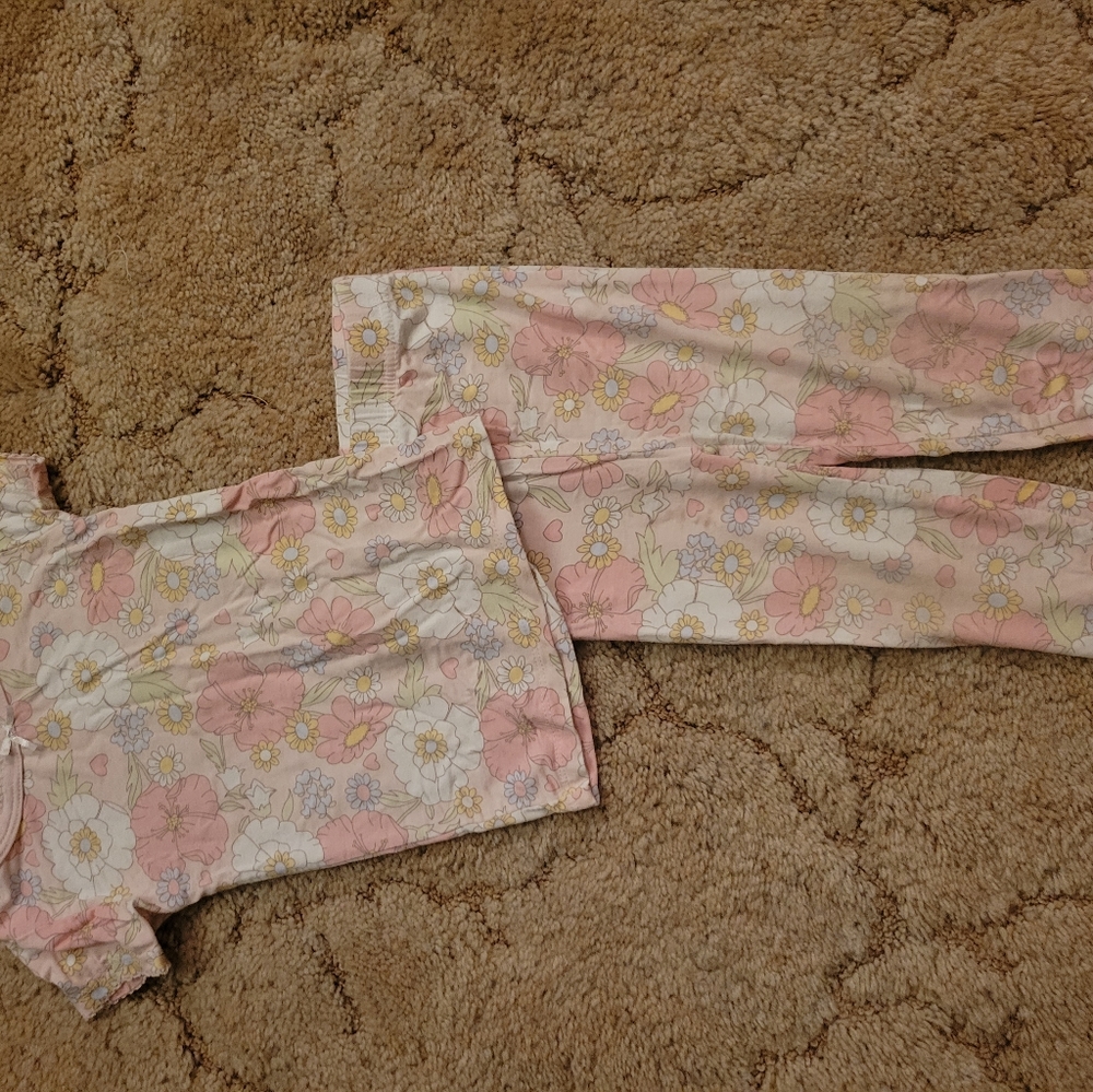 Milkberry bamboo pajamas size 12 months